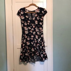 J. Crew Mercantile faux wrap mini dress